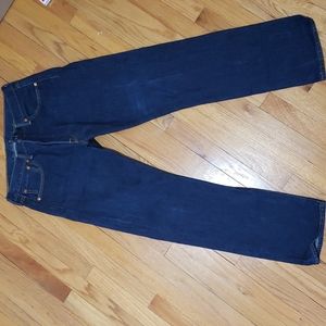 Men's Levi's 501 dark wash jeans